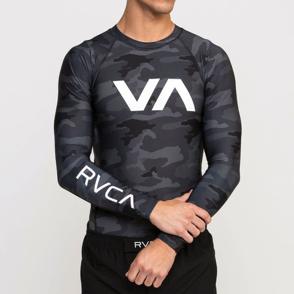 RVCA VA SPORT RASHGUARD - Picture 3 of 4